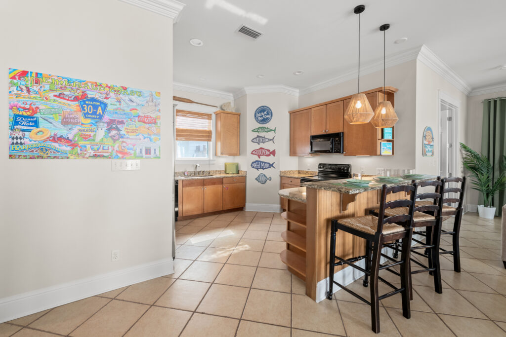 The kitchen