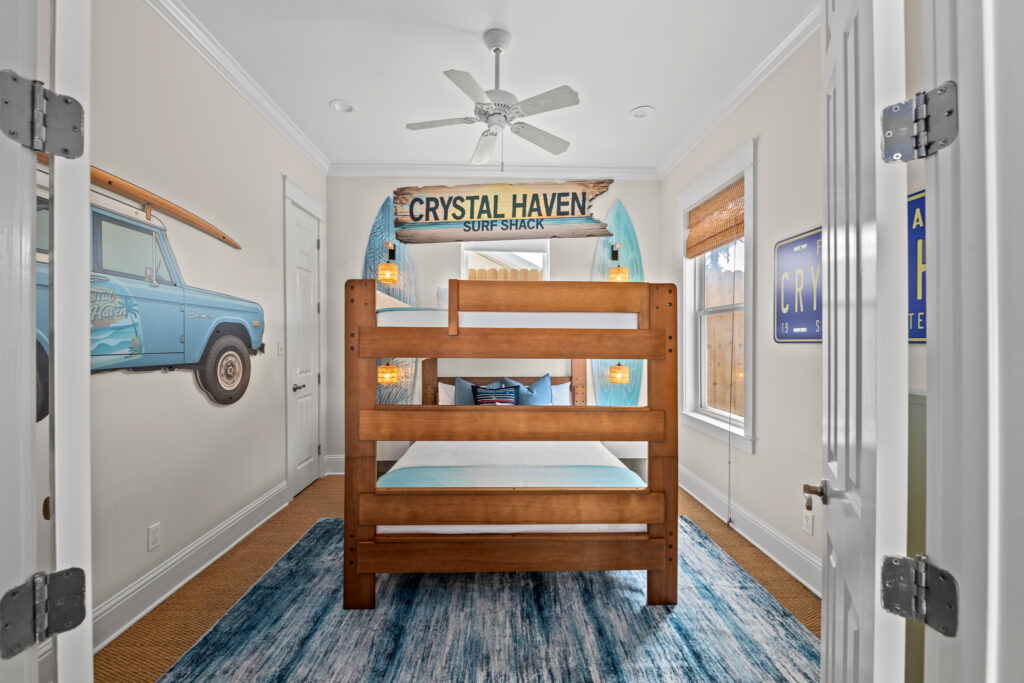 Bedroom 3 queen over queen bunk