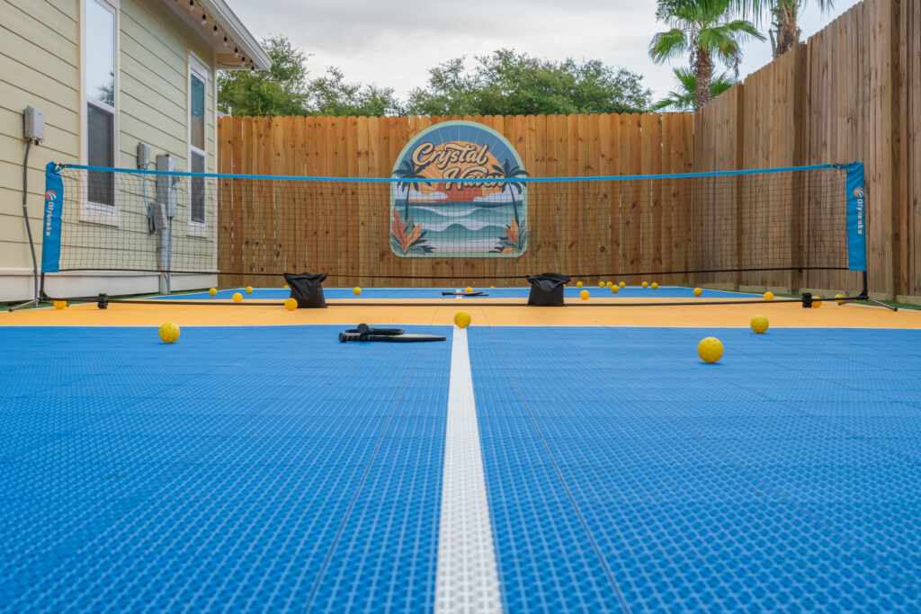 Pickleball court