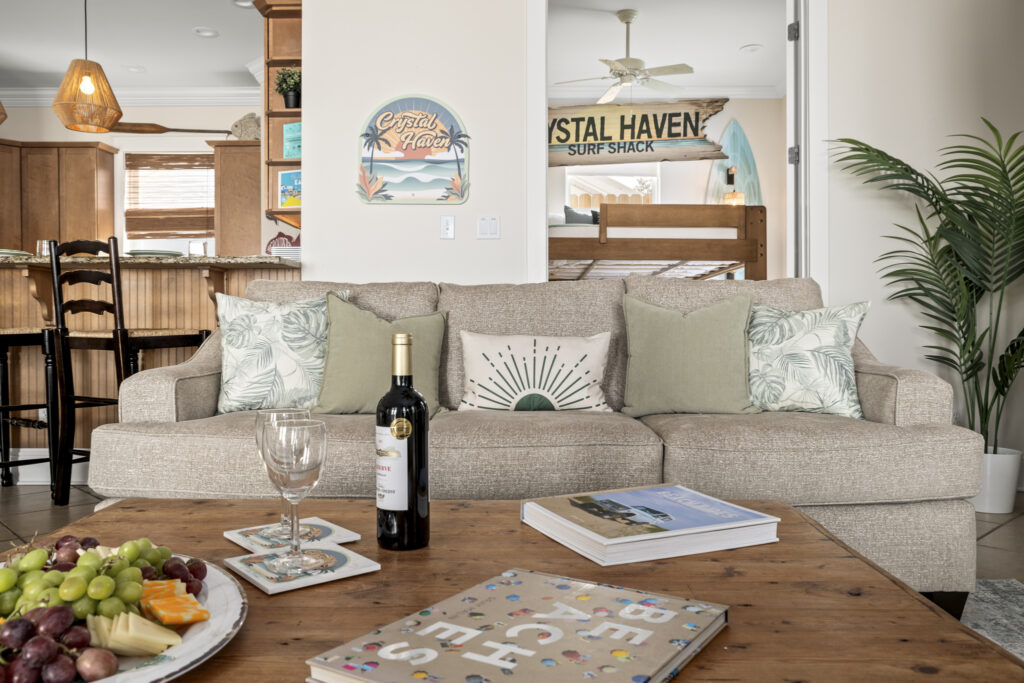 Living and dining area