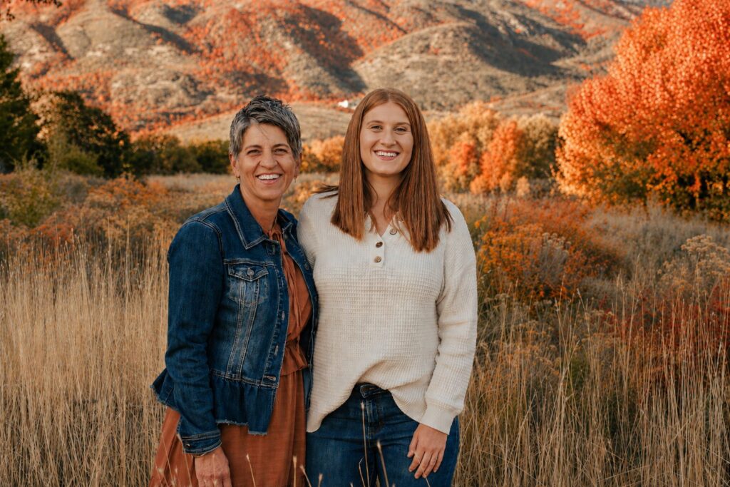Kristi and Riley, the hosts of Crystal Haven